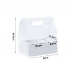 Luxury 3 Colours Foldable Transparent Flower Box Handle - Image 6