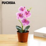 Artificial Mini Orchid WITH Pot - Image 5