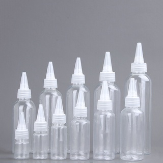 Refillable Transparent PET Plastic Squeeze Bottle Dropper