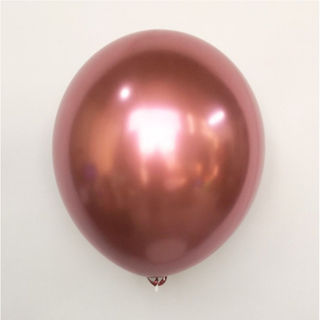 balloon rose metalic