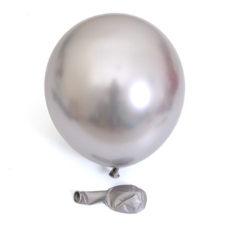 Silver 10 Balloon